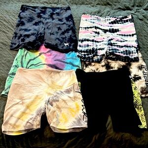 6 pairs Victoria’s Secret bike shorts athletic shorts